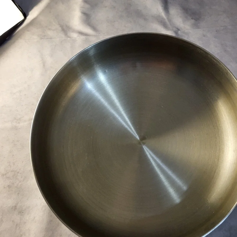 Vintage MCM American Stainless Steel 10